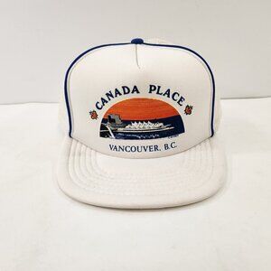 Vintage Canada Place Vancouver BC Trucker Hat